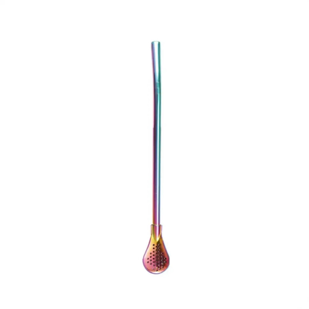 Bombilla multicolor para mate argentino o cualquier infusión
