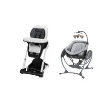 Silla Alta De Comer Graco Blossom Studio + Silla Mecedora Swg Duoglider Percy