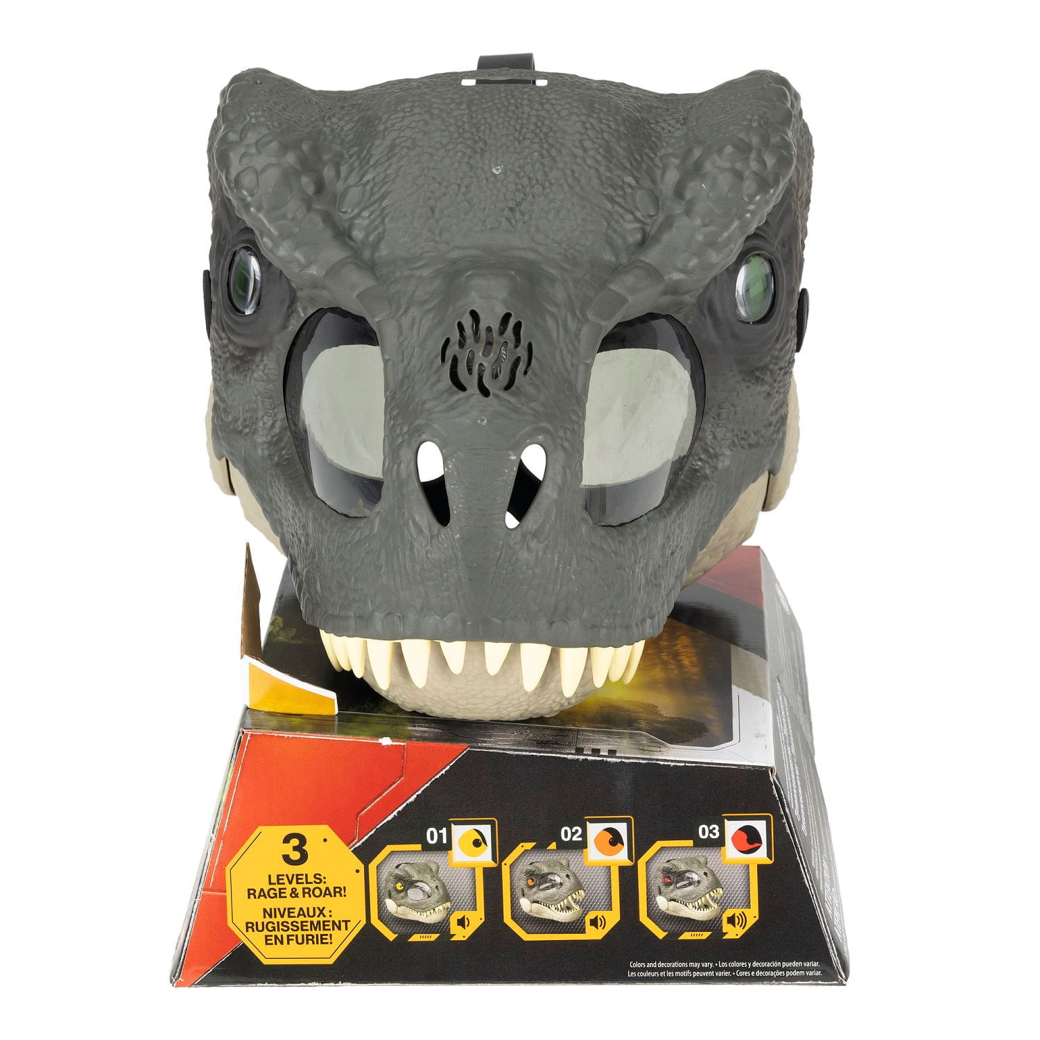 Máscara De Dinosaurio Deluxe Jurassic World