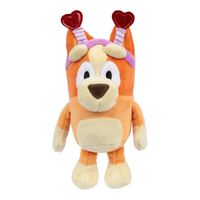 Peluche Bluey Bingo Vincha Corazones 20 Cm