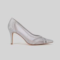 Zapatos De Vestir Mujer Malabar Collection Spark Plata