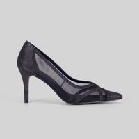 Zapatos De Vestir Mujer Malabar Collection Spark Negro