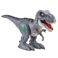 Robot Dinosaurio T-Rex Robo Alive Con Luces Y Sonido Gris