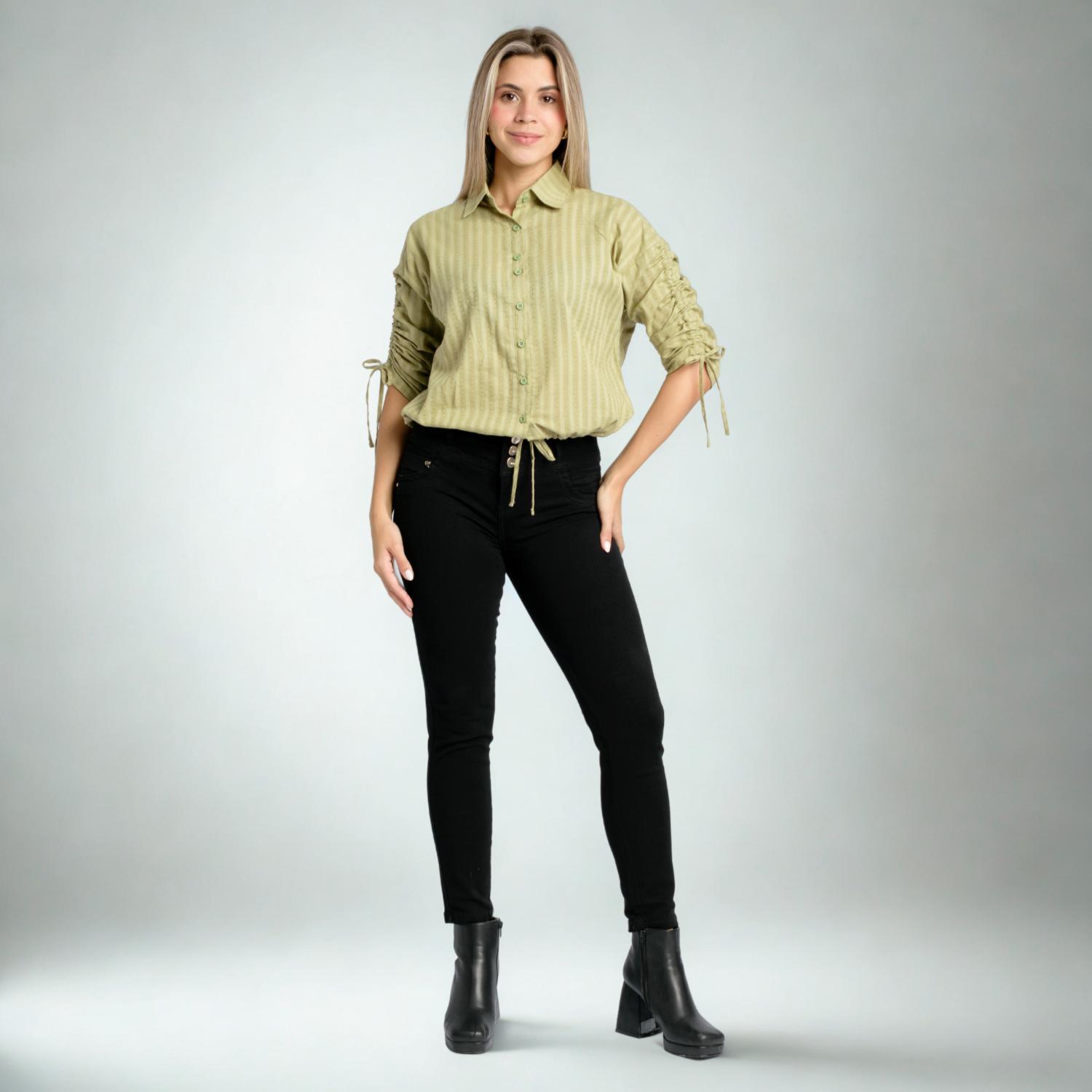 Jean Mujer Parada 111 Coco Dark 79