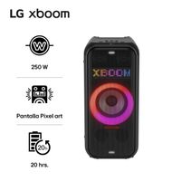 Parlante LG xboom XL7T 250W Bluetooth IPX4 Pixel Art (2025)