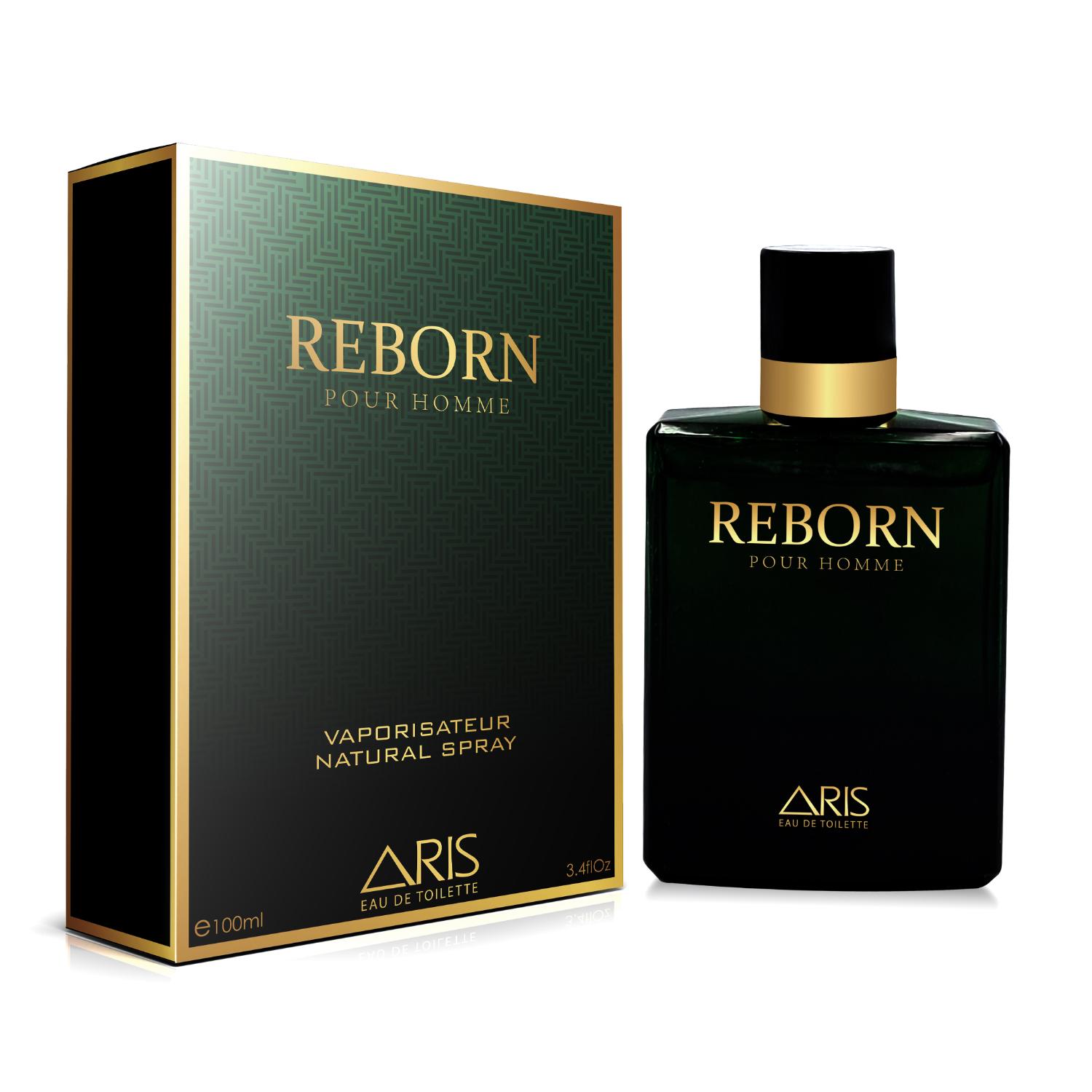 Perfume Reborn Pour Homme Man Aris Hombre Edt 100 Ml