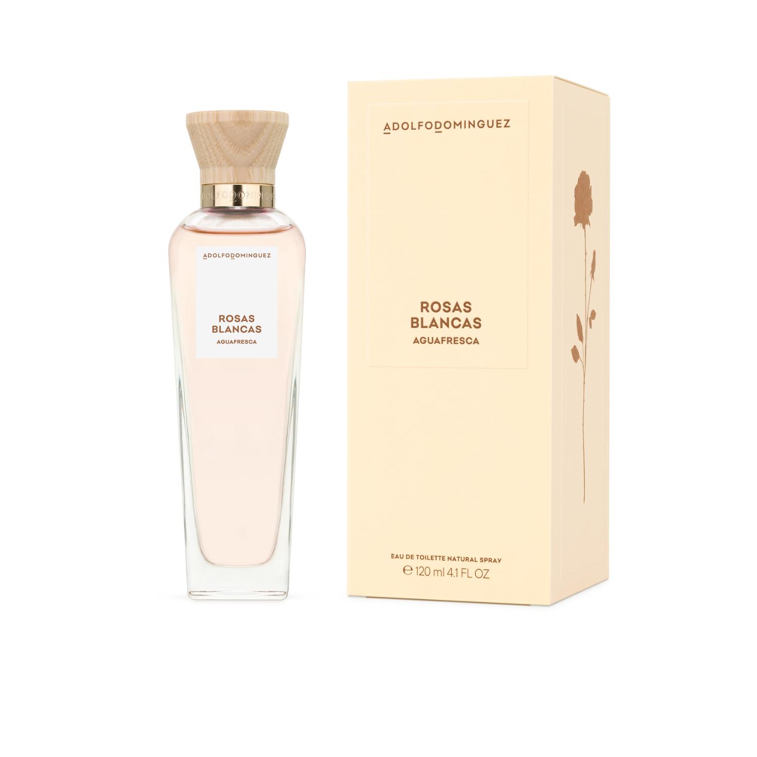 Perfume Agua Fresca Rosas Blancas Adolfo Dominguez Mujer Edt 120 Ml