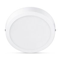 Downlight LED Philips Redondo Adosable 12w Luz Cálida