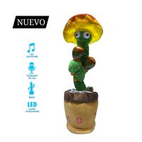 Juguete Cactus Bailarín Musical Imita Con Ropa