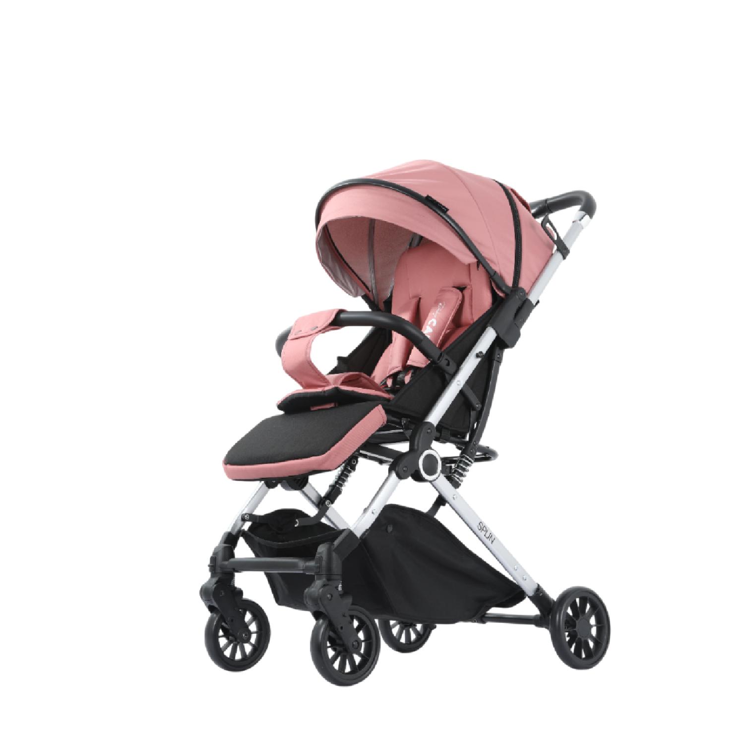 Coche Splin Aluminio Baby Cam Rosado