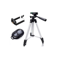 TRÍPODE BLUETOOTH 1.02 MT SOPORTE CELULAR / CAMARA