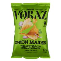 Papa VORAZ Crema Cebolla Bolsa 135g
