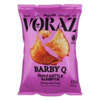 Papa VORAZ Kettle Barbecue Bolsa 135g