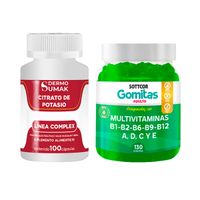 Citrato Complex 100 Cap Dermo Sumak + Gomitas Multivitaminas adulto