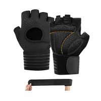 Guantes Deportivos Talla S Transpirable Con Muñequera De Poder Gym Palmas Acolchadas