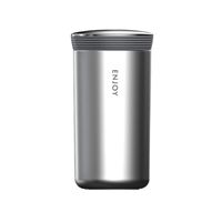 Vaso Térmico para Café Termo de Acero Inoxidable 300ML Plateado