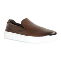 Mocasines Para Hombre Cuero Andres I Marrón Hush Puppies