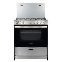 Cocina a Gas BLACKLINE 5 Quemadores 30A5G001P Stainless steel
