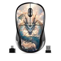 Mouse Inalámbrico Micronics Dragon 2 - MIC M733-2m