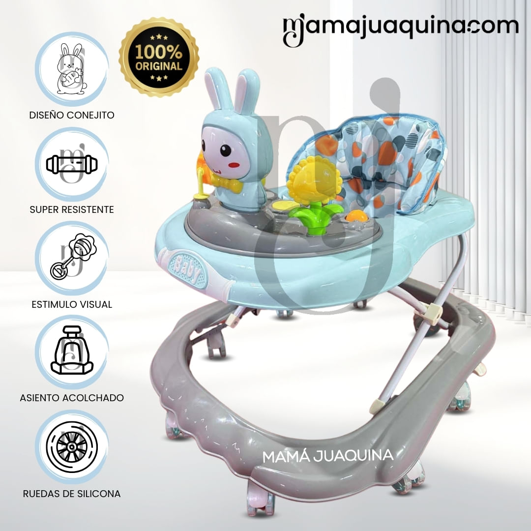 Andador Plegable «BUNNY KAWAII» Gris