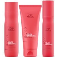 Shampoo 250ml + Acondicionador + Spray Wella Invigo Brilliance