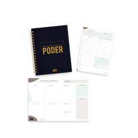 Pack Ingenial Poder: cuaderno, planner semanal y diario