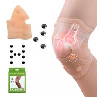 Rodillera de Terapia Magnética Soporte de Rodilla Mangas de Compresión