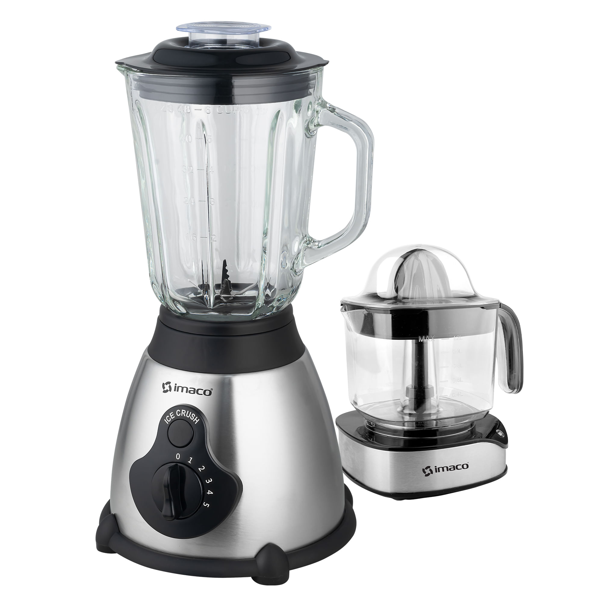 Combo licuadora 1.5Lts + exprimidor de citricos imaco