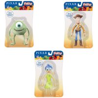 Pixar FiguraGoma Flex 10 A 12 cm 1Un DISNEY (Modelos Aleatorios)