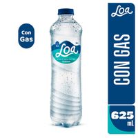 Agua Ligera LOA con Gas Botella 625ml
