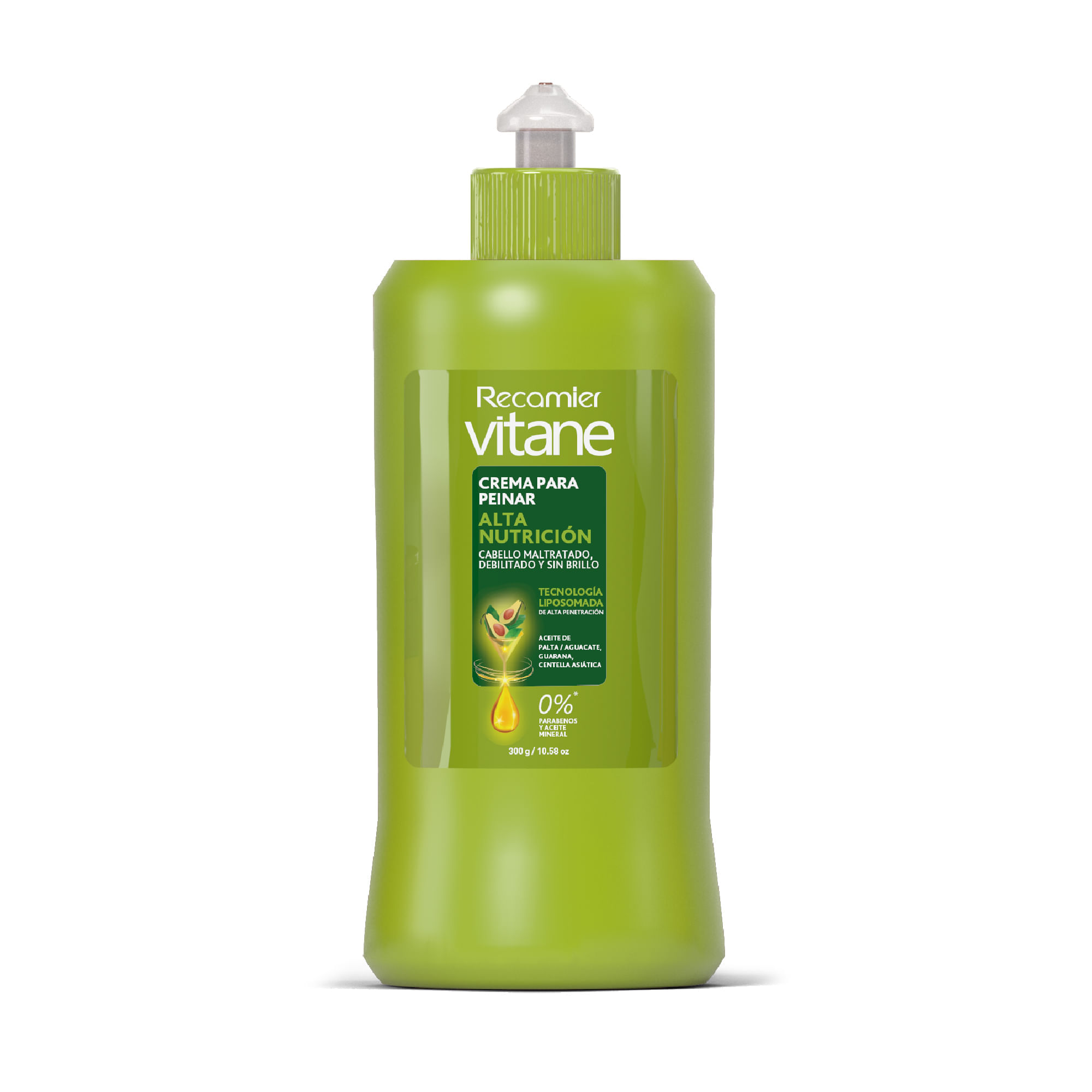 Crema de Peinar VITANE Alta Nutrición Frasco 300g