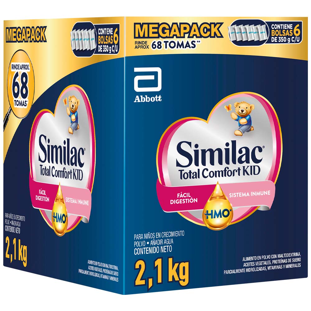 Fórmula Infantil SIMILAC Total Comfort Lata 2.1kg