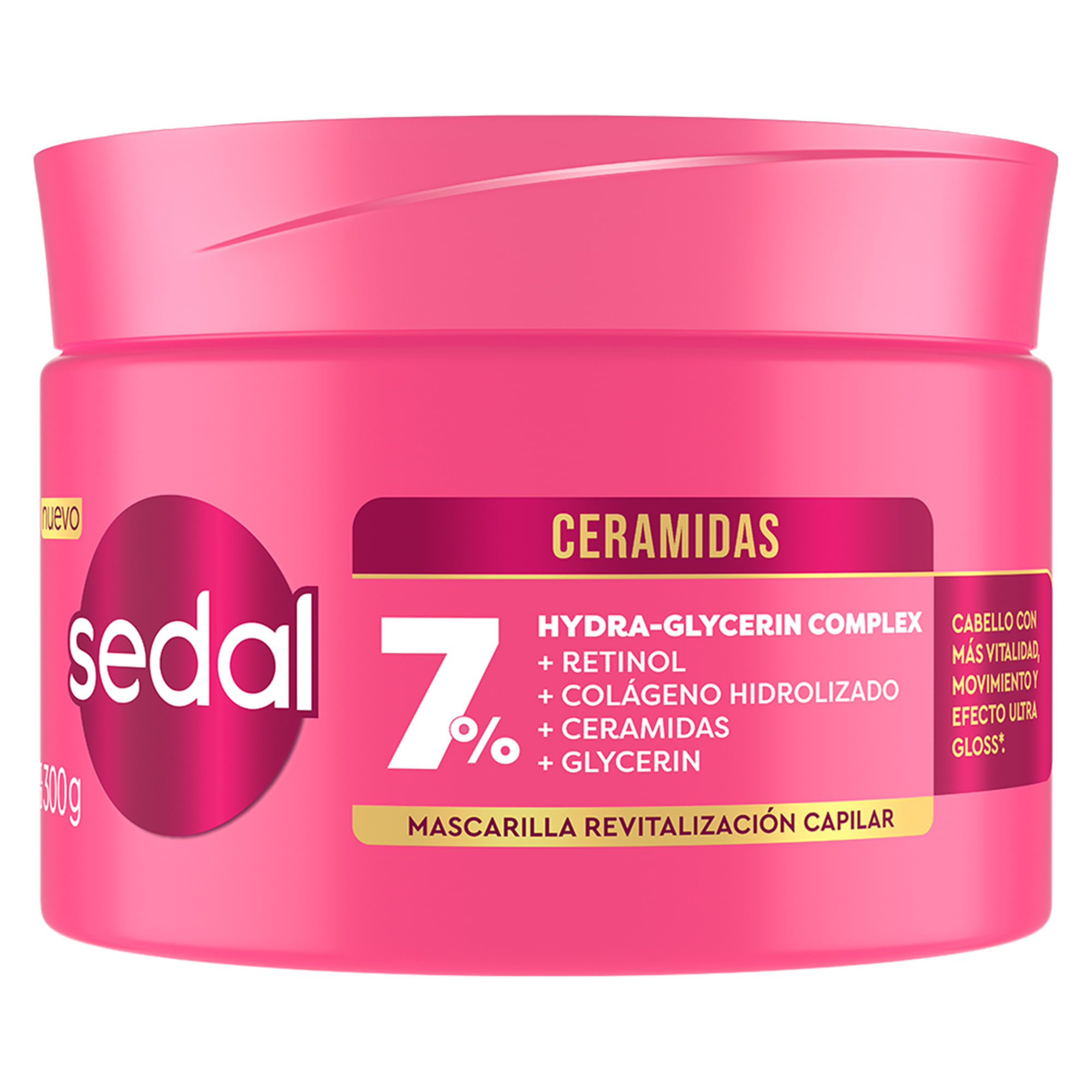 Mascarilla Tratamiento Capilar SEDAL Ceramidas Pote 300g