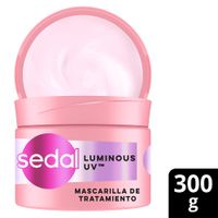 Mascarilla Tratamiento Capilar SEDAL Luminous UV Pote 300g