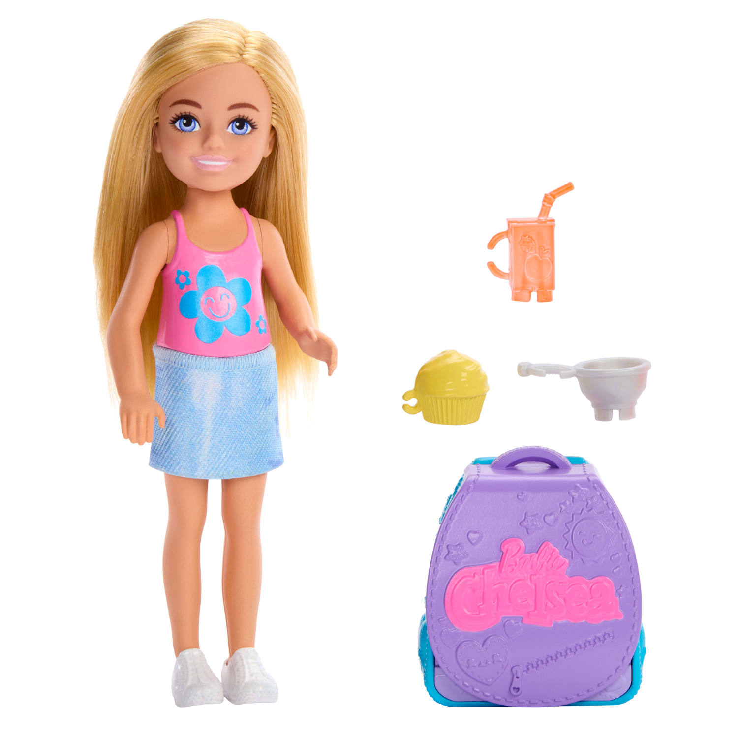 Set De Juego Barbie Chelsea Mochila Para Hornear