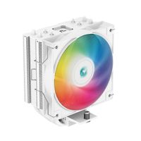 DISIPADOR CPU, MOD. AG400 WH ARGB DEEPCOOL