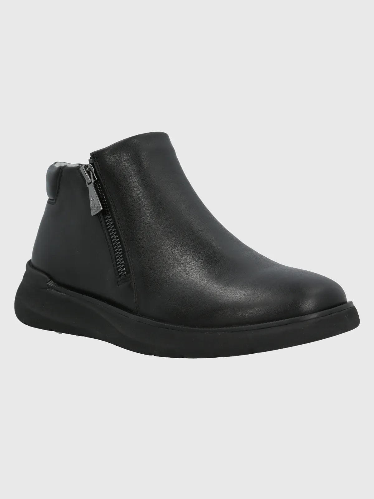 BOTÍN PARA MUJER CUERO JULIET NEGRO HUSH PUPPIES