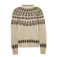 CHOMPA PARA MUJER NYLON/LANA FOGGIA BLANCO ROCKFORD
