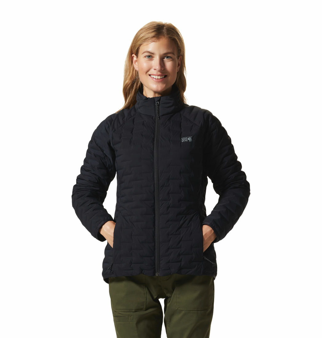 CASACA PARA MUJER PLUMA STRETCHDOWN™ NEGRO MOUNTAIN HARDWEAR