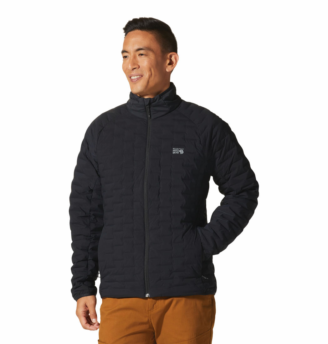 CASACA PARA HOMBRE PLUMA STRETCHDOWN™ NEGRO MOUNTAIN HARDWEAR