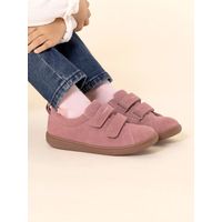 ZAPATILLA PARA NIÑA CUERO HOBART ROSADO HUSH PUPPIES