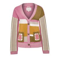 CHOMPA PARA MUJER LANA MERCEDARIO ROSADO ROCKFORD