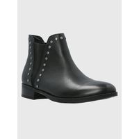 BOTÍN PARA MUJER CUERO ALVA NEGRO HUSH PUPPIES