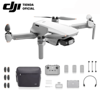 DJI Mini 4K Fly More Combo (GL) con control remoto, grabación en 4K, fotos de 12MP,Vuelo hasta 31 mi
