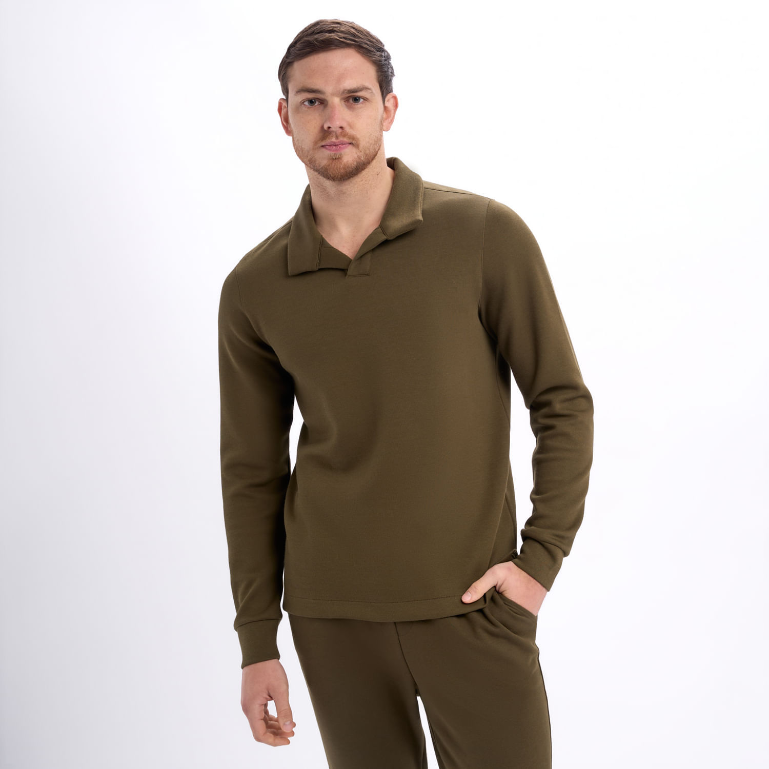 Polera New Buso Neck Malabar Hombre