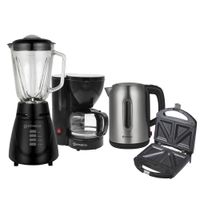 Cuatricombo Licuadora + Sanguchera + Hervidor + cafetera imaco