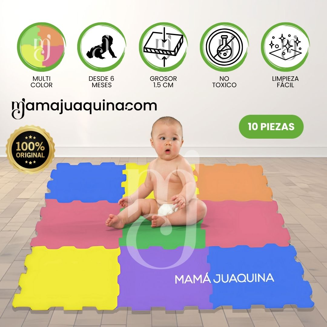 Piso Didáctico «PLAYGROUND PLUS» 1.5cm Multicolor