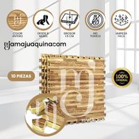 Piso Didáctico «COMFY WOOD» 1.6cm Beige