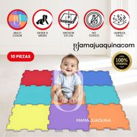 Piso Didáctico «COUSY FLOOR MAX» 2.5cm Multicolor