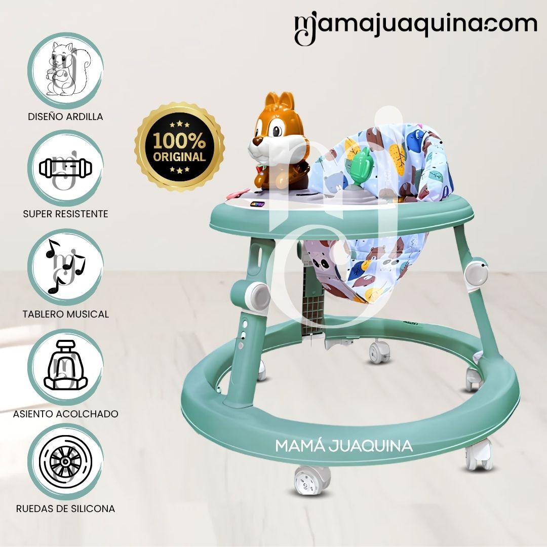 Andador con Tablero «SWIFT BABY II» Verde